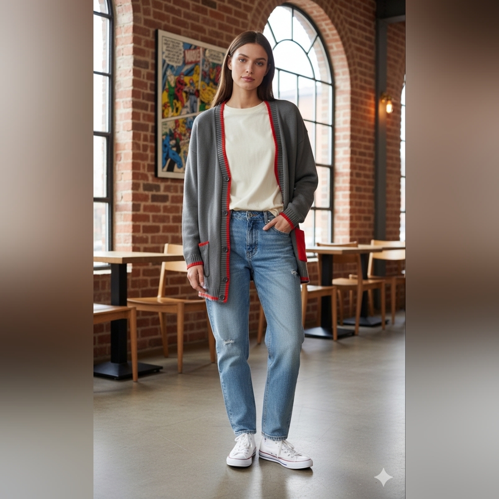 Marvel/ Disney Parks‎ Gendeur Neutral Long Cardigan